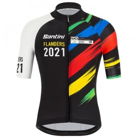 Maillot Cyclisme 2021 UCI World Champion N002